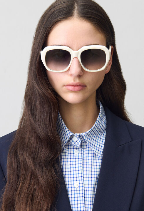 Lunettes de soleil carrées Claudie