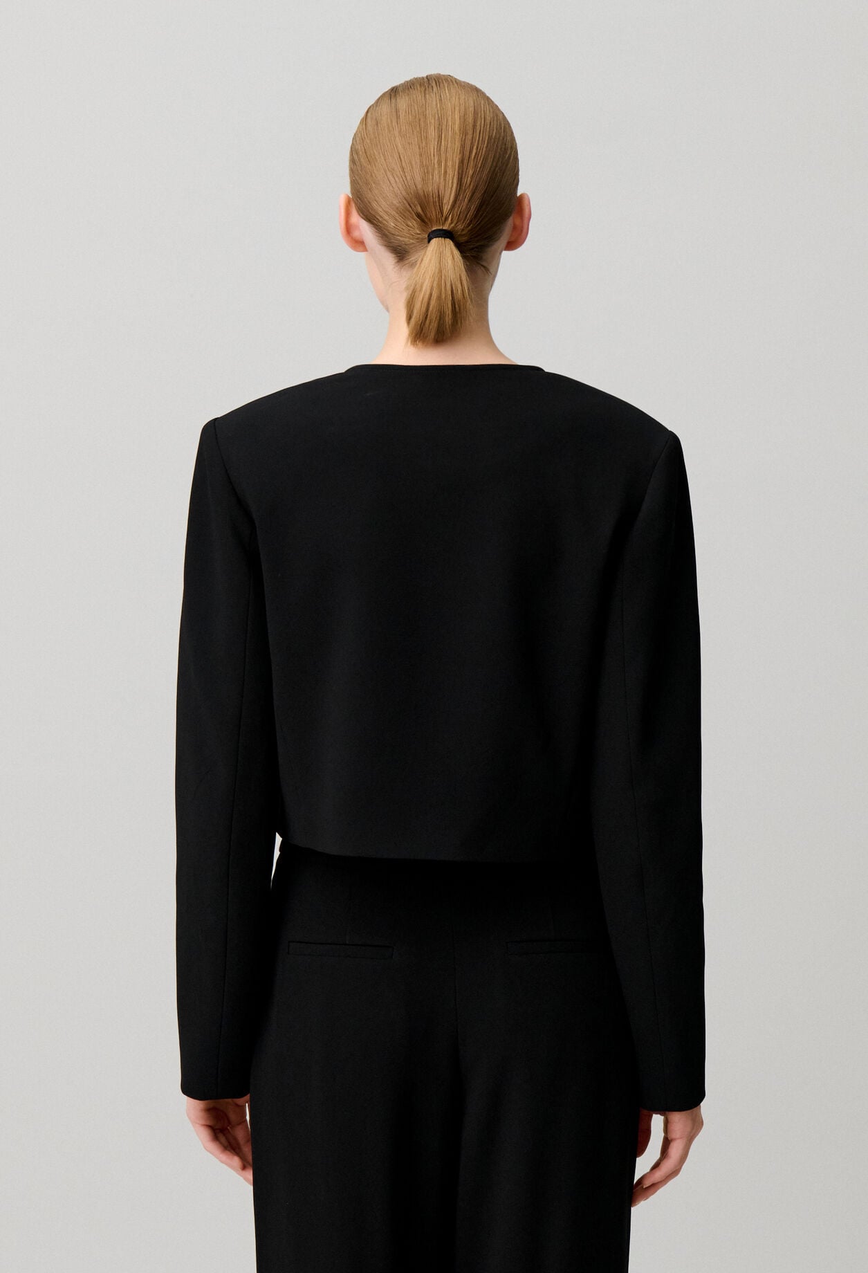 Veste col rond