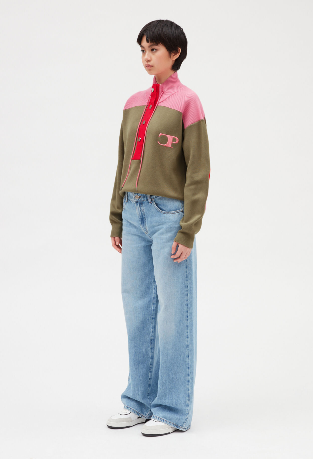 Sweatshirt en maille CP