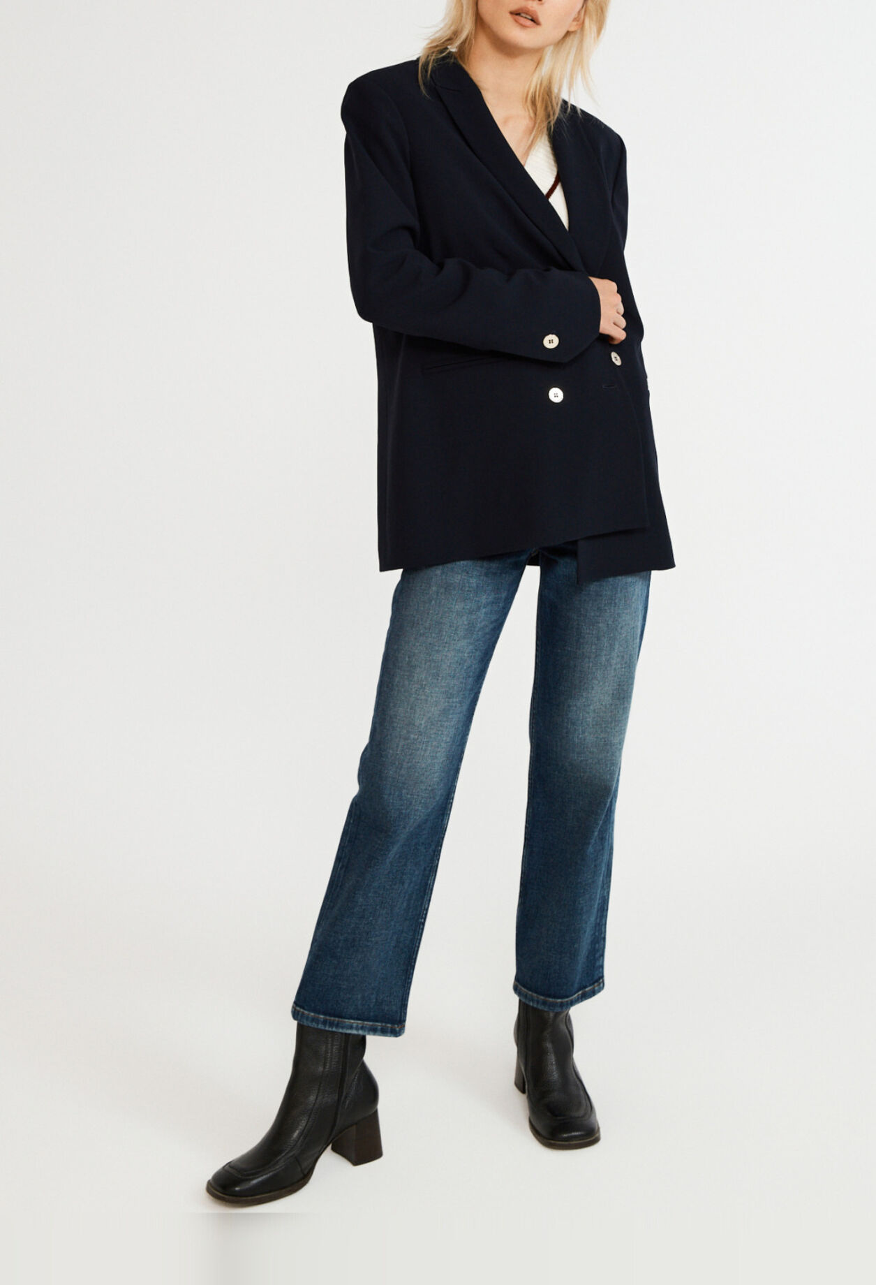Veste à coupe oversize