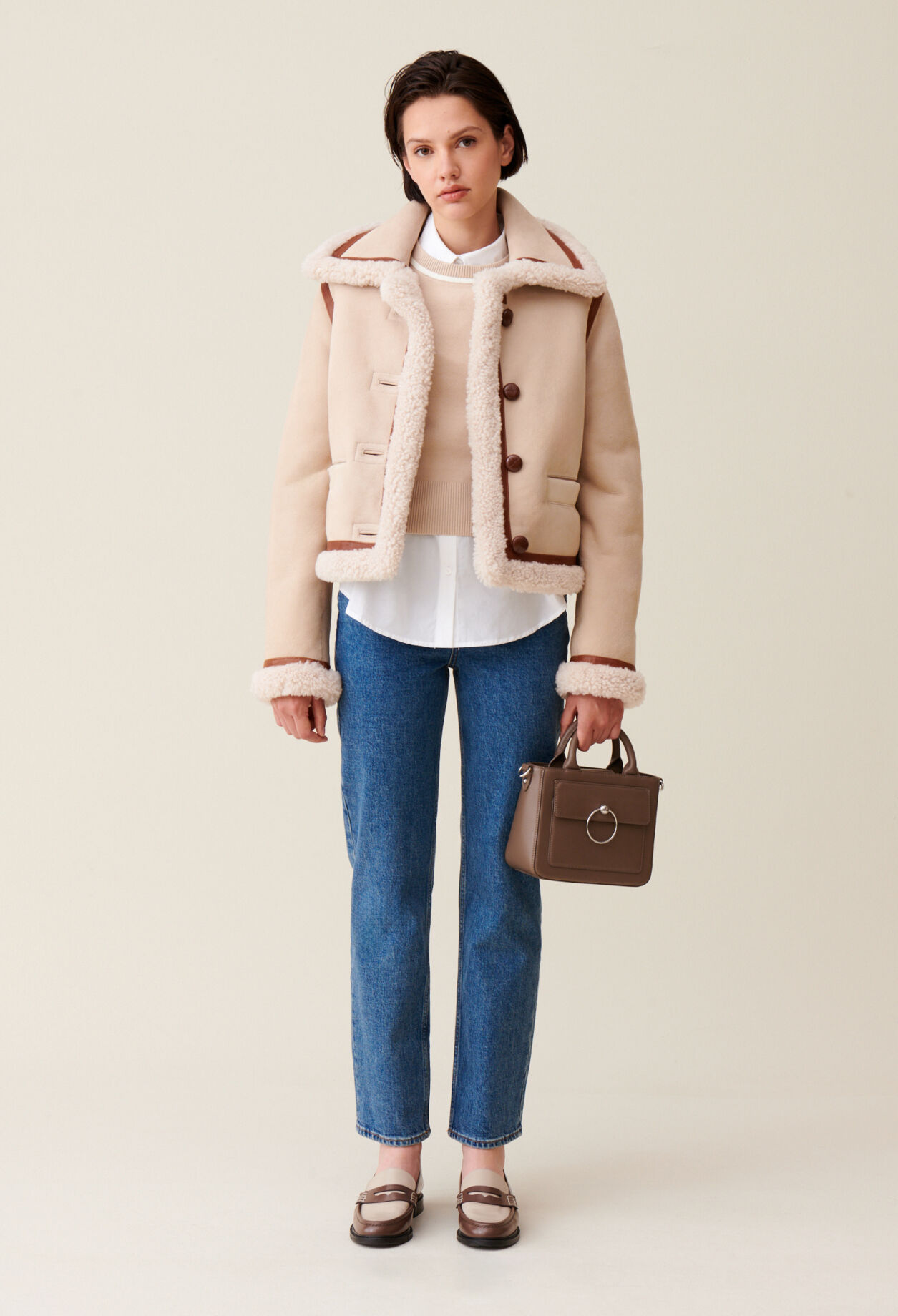 Peau lainée claudie pierlot outlet