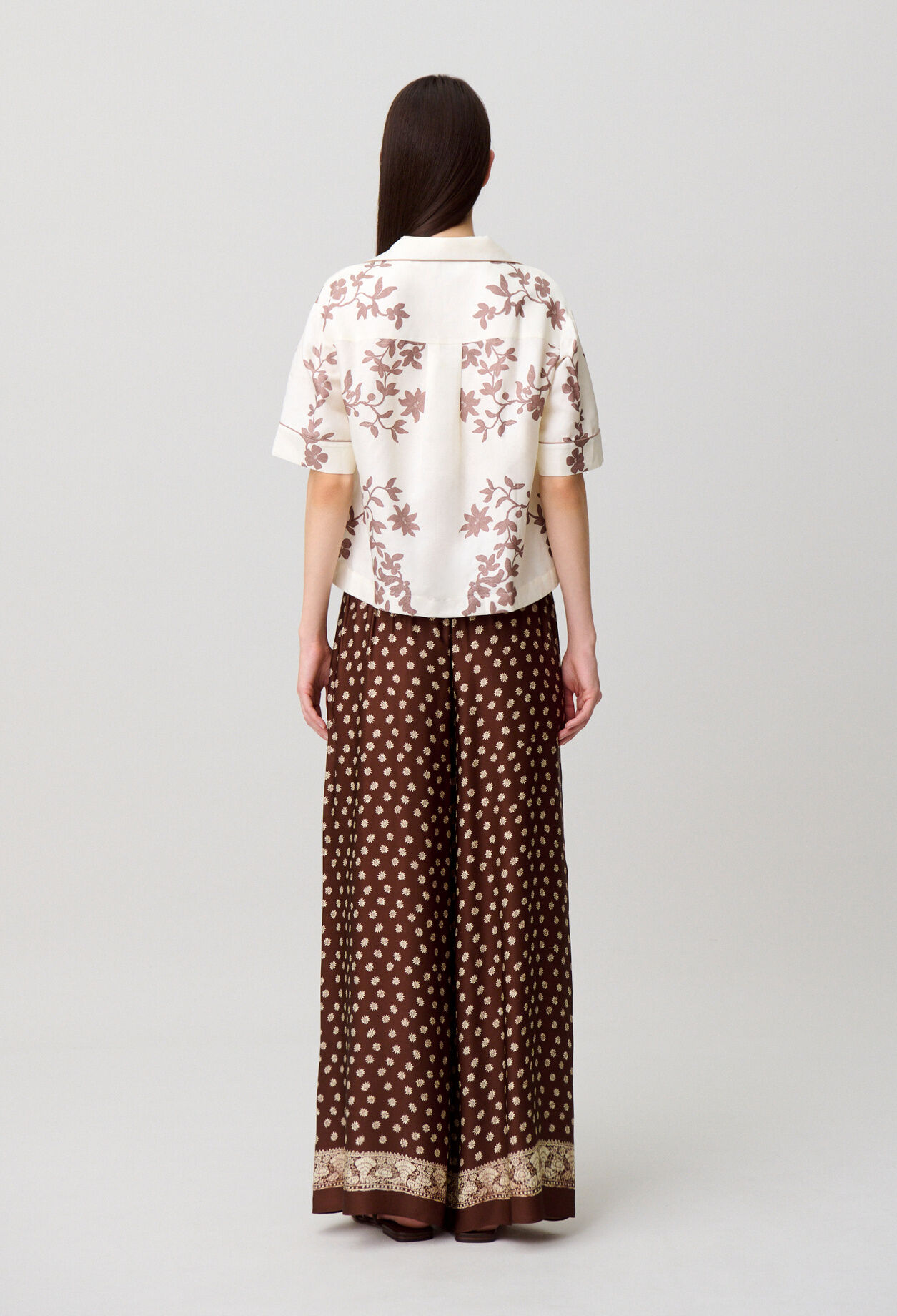 Chemise fleurs