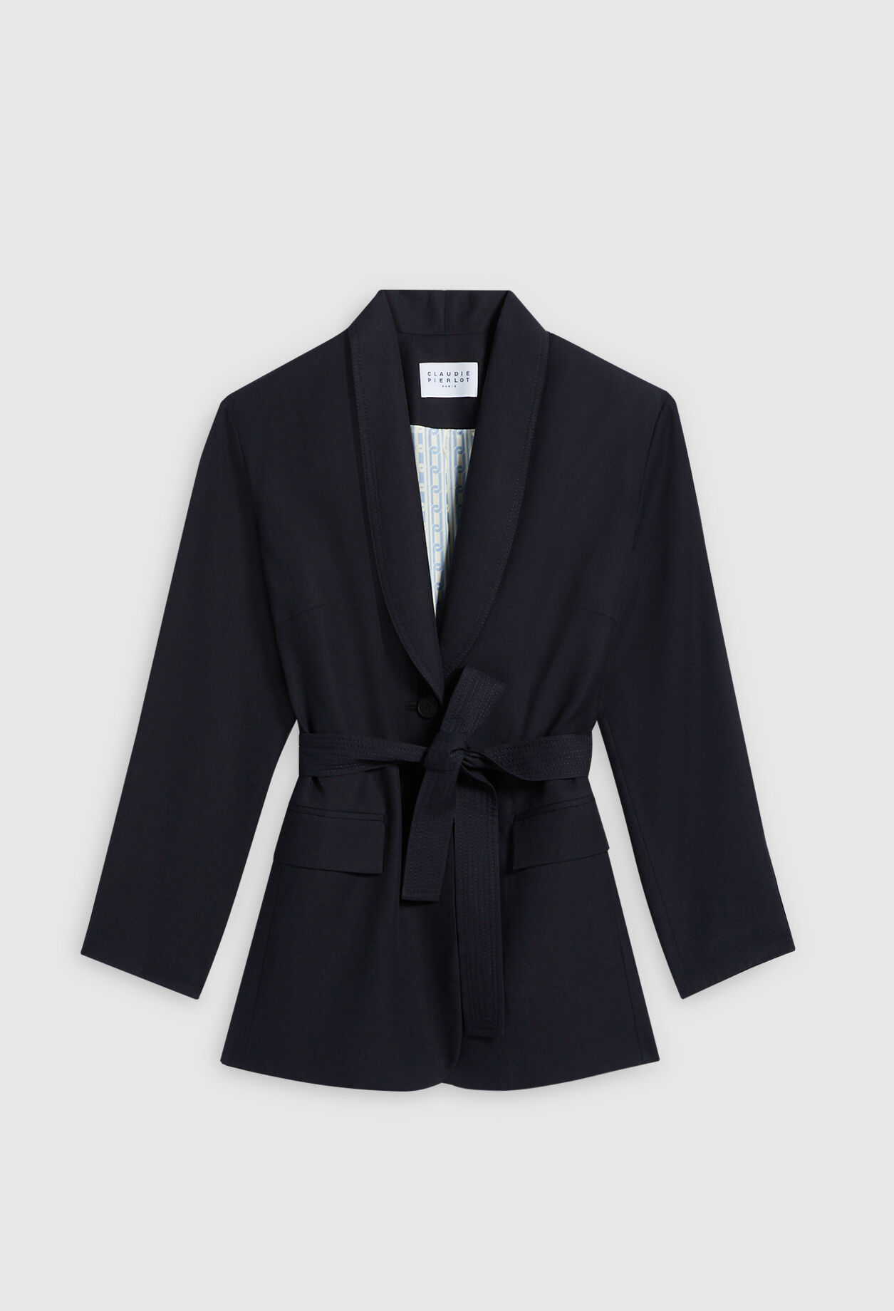 Veste ceinturée