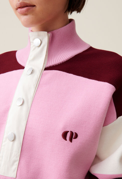 Sweatshirt Minimum col camionneur