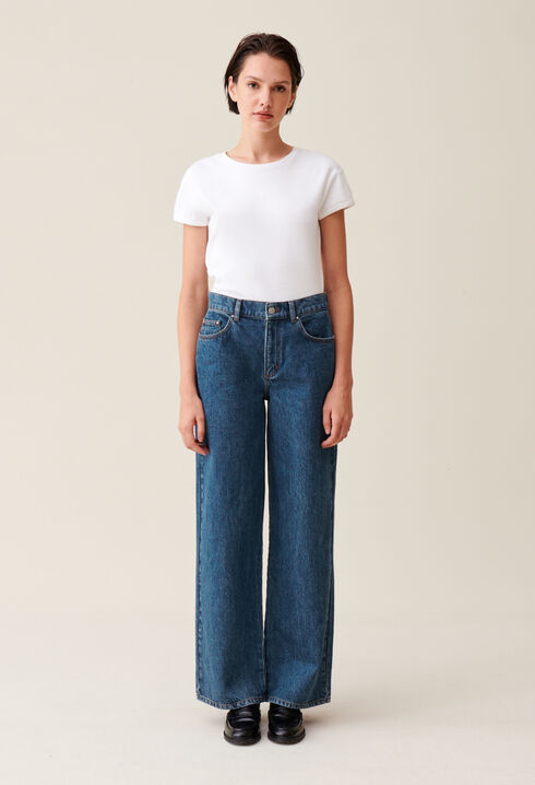 Jean Michel baggy denim foncé