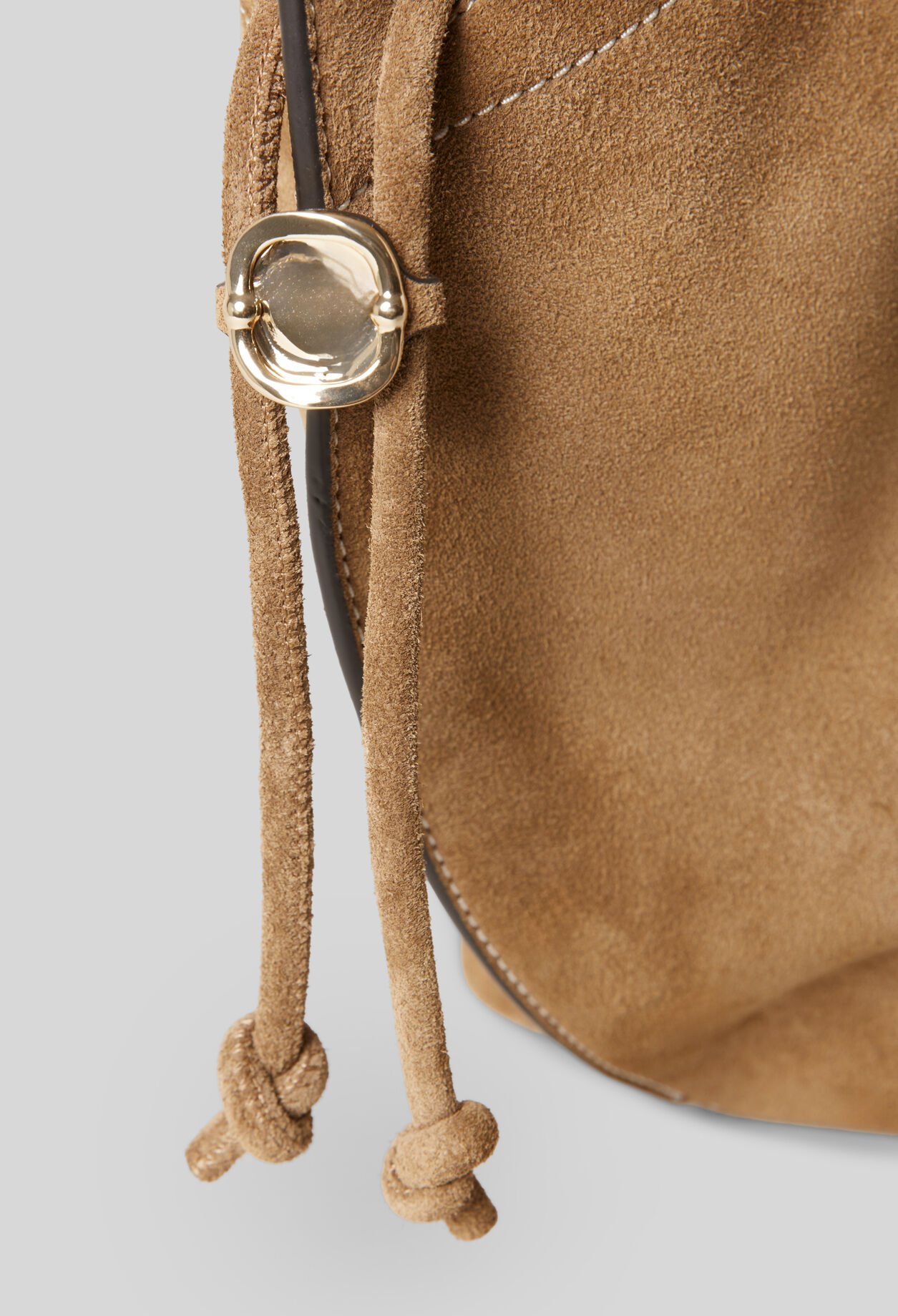 Sac cabas cuir suède