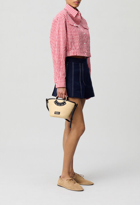 Chemise &agrave; carreaux vichy