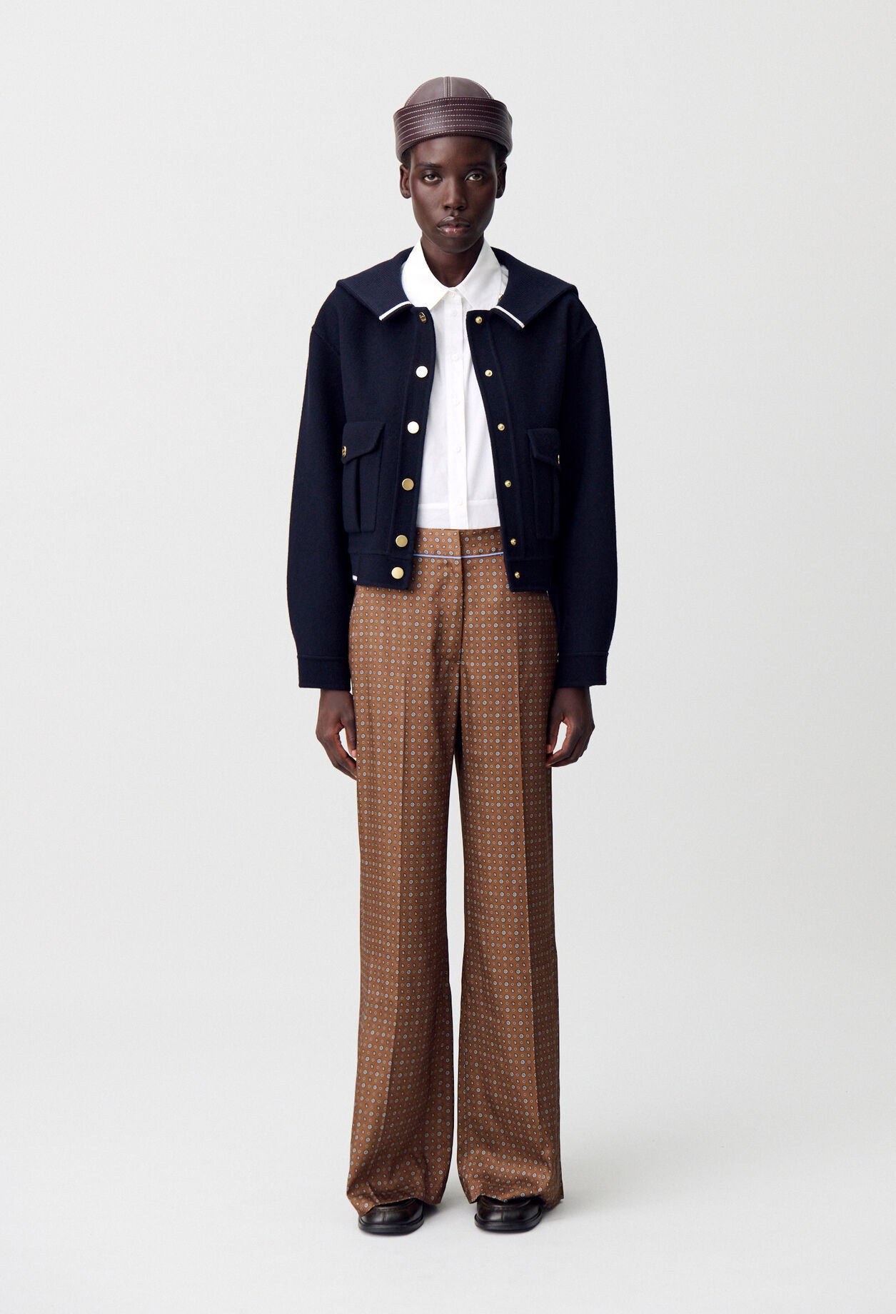 Pantalon fluide imprimé