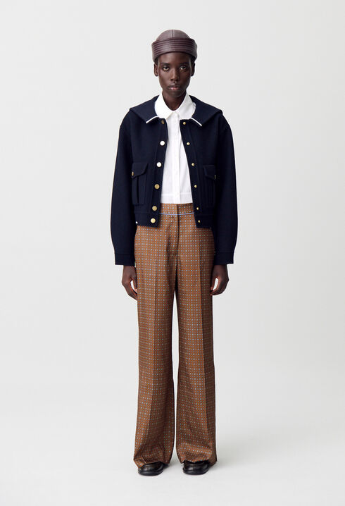 Pantalon fluide imprimé