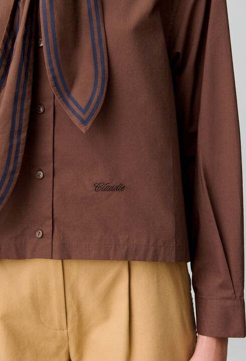 Chemise popeline coton