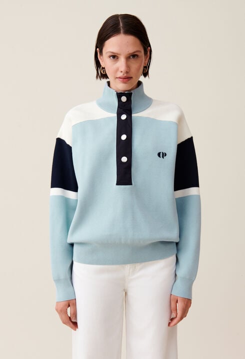 Sweatshirt Minimum col camionneur