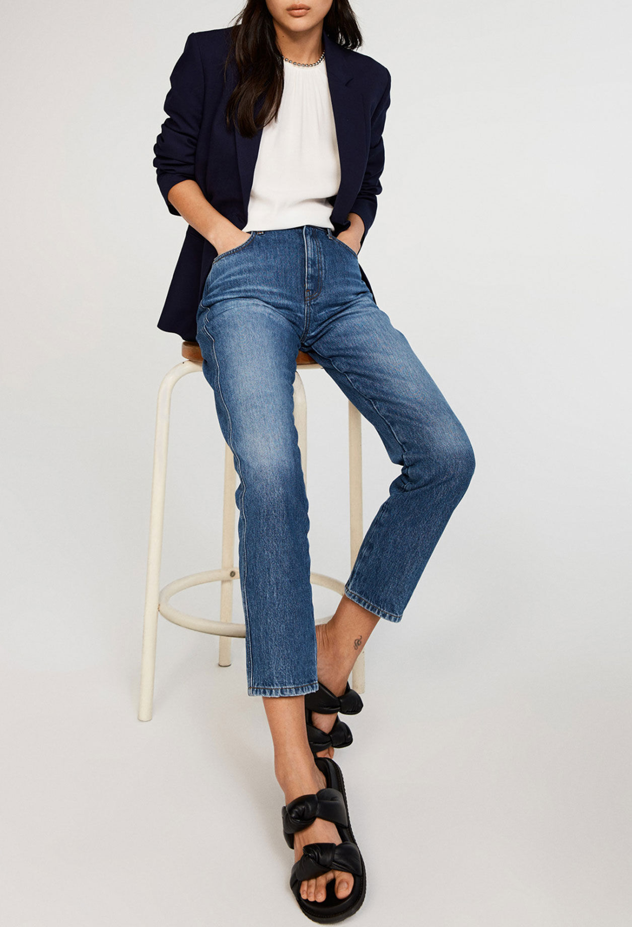 Veste de tailleur cintrée