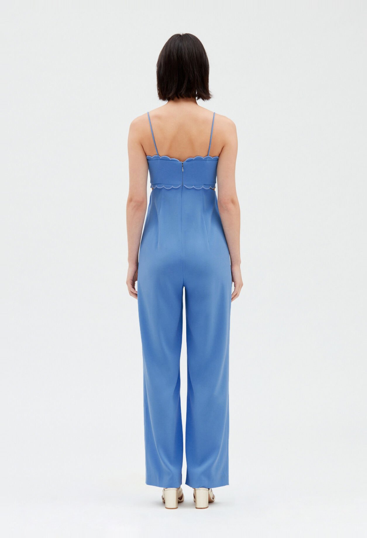 Combinaison pantalon bleue