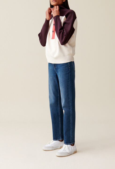 Sweatshirt Minimum col camionneur