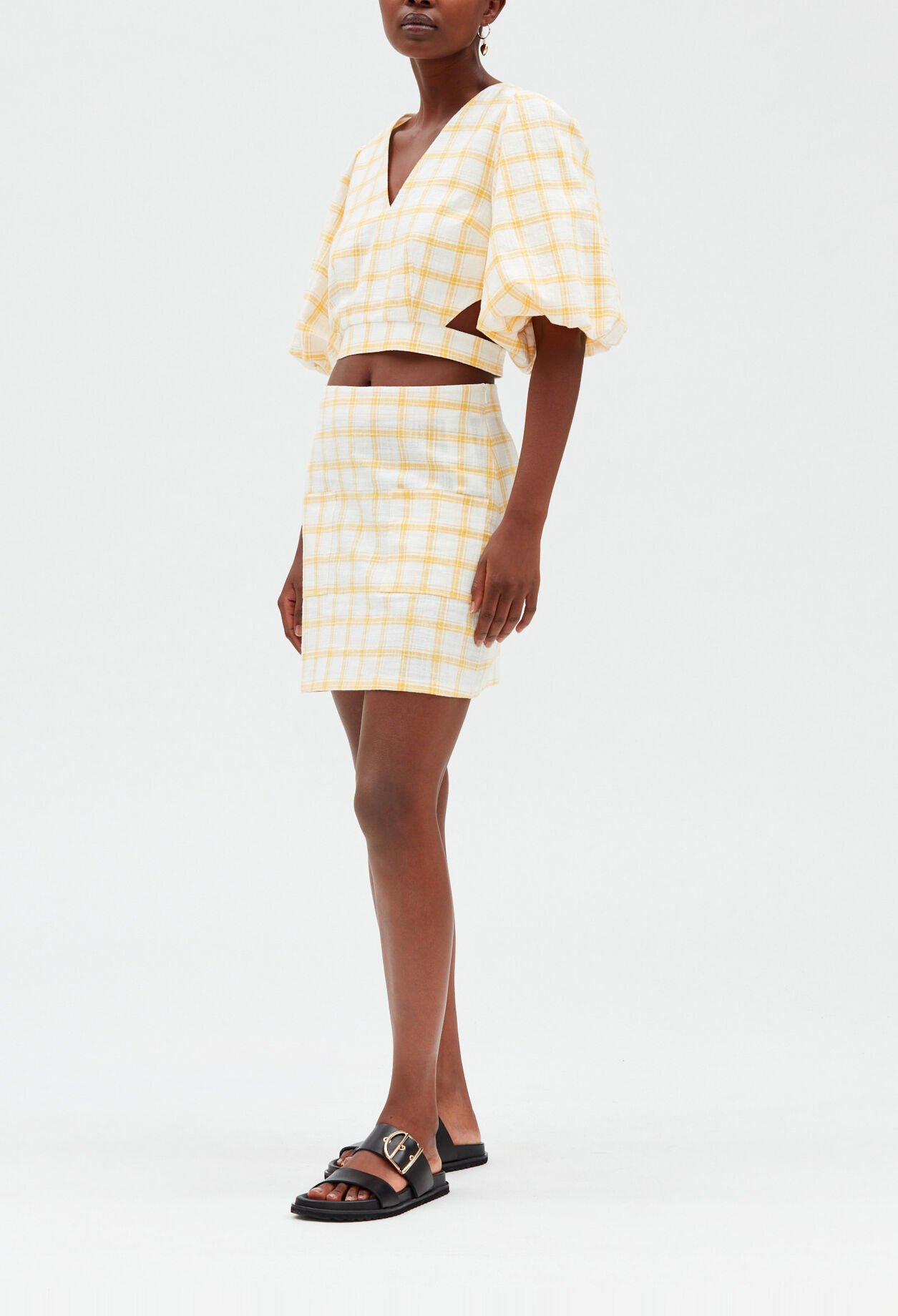 Jupe courte carreaux