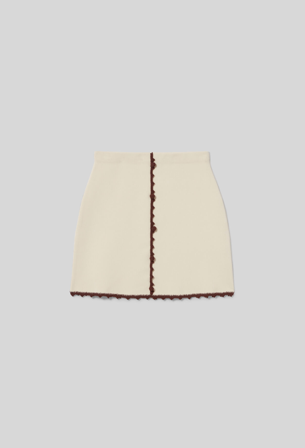 Jupe courte maille fine