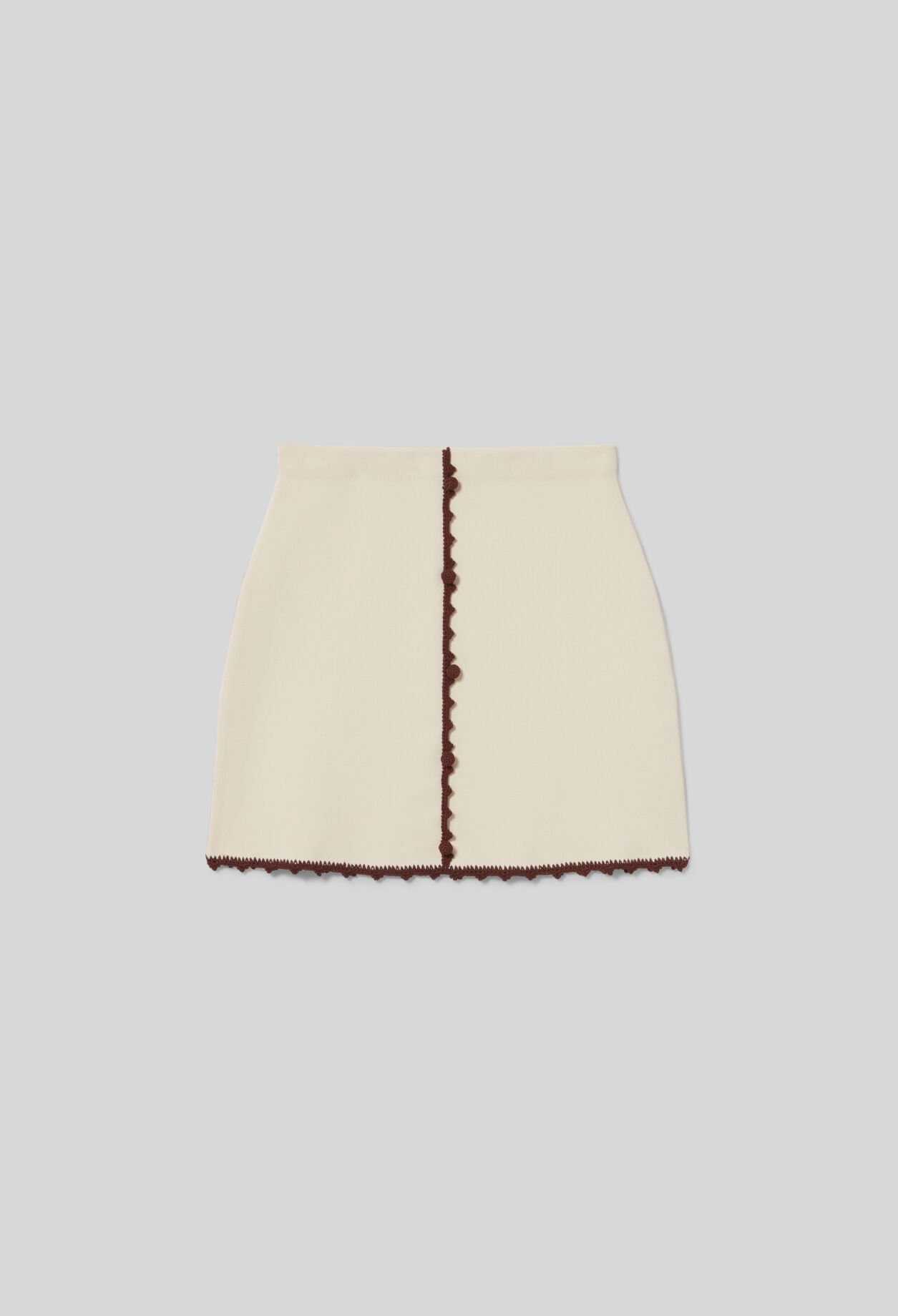 Jupe courte maille fine