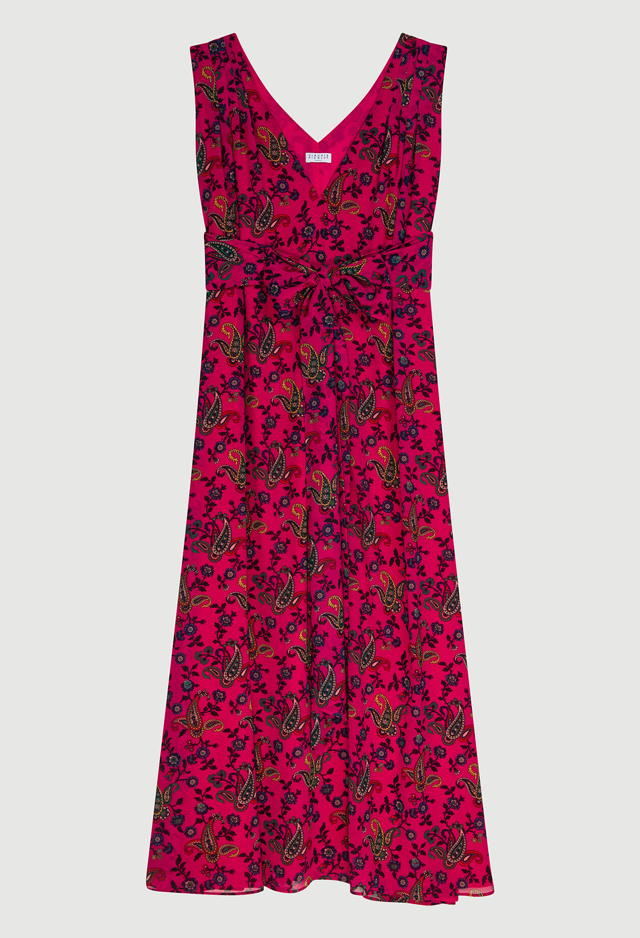 Robe midi sans manches