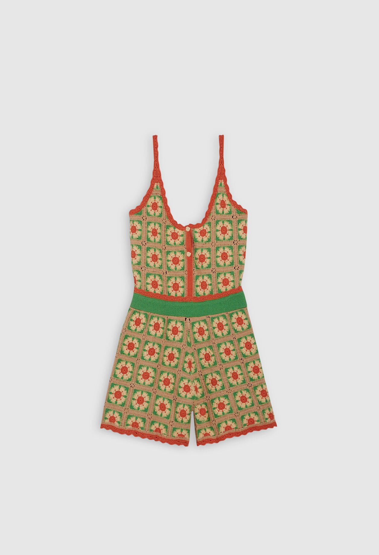 Combi-short en crochet