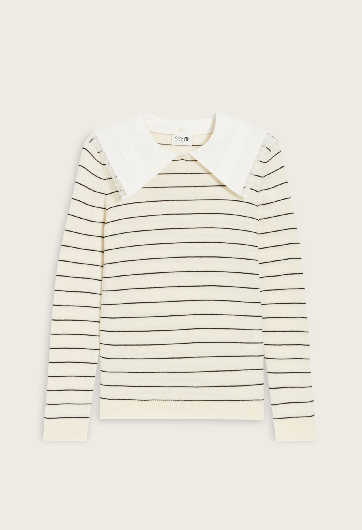 Pull col amovible