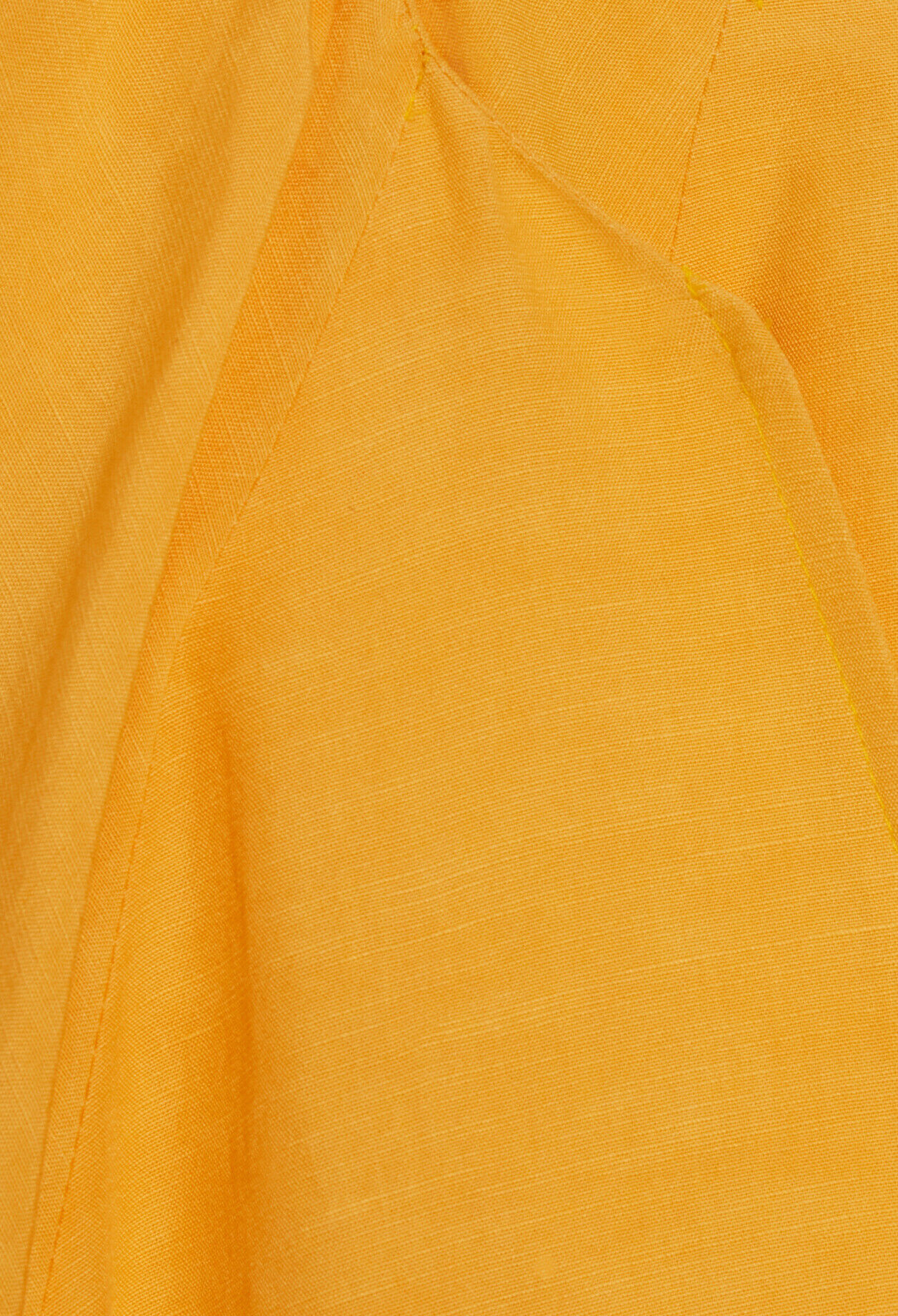 Robe courte jaune 