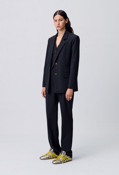 Veste droite tailleur