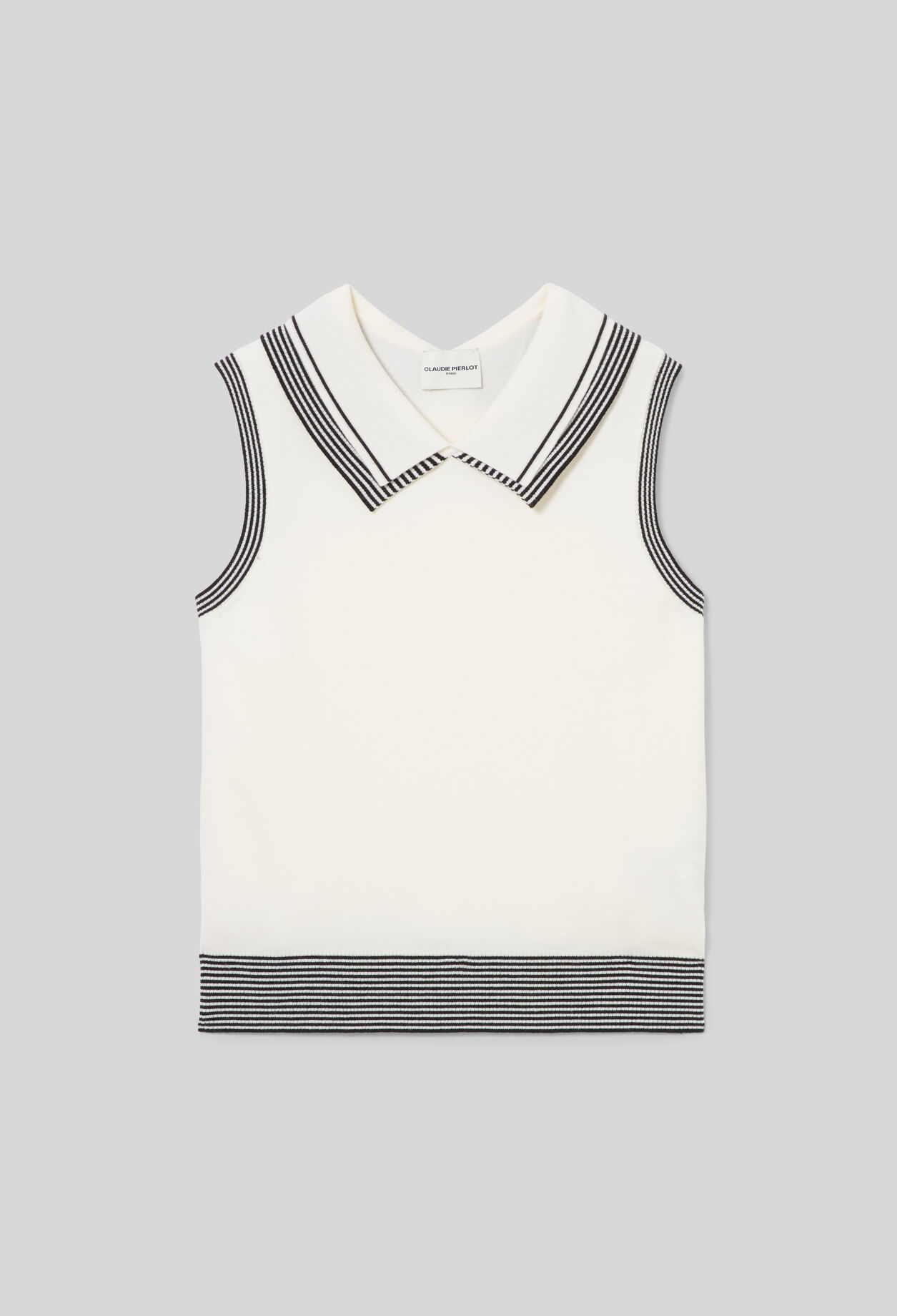 Top maille ray&eacute;