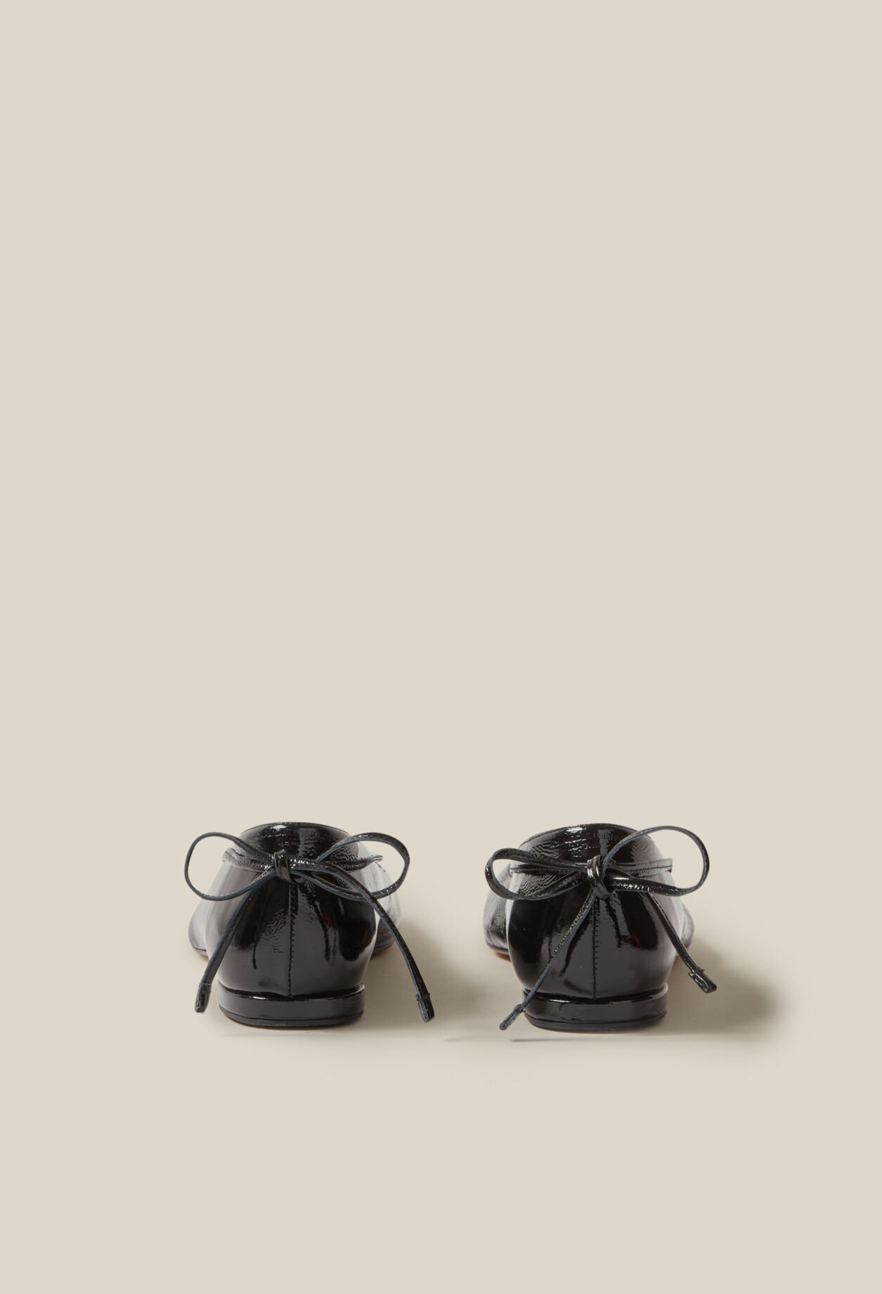 Ballerine cuir vernis
