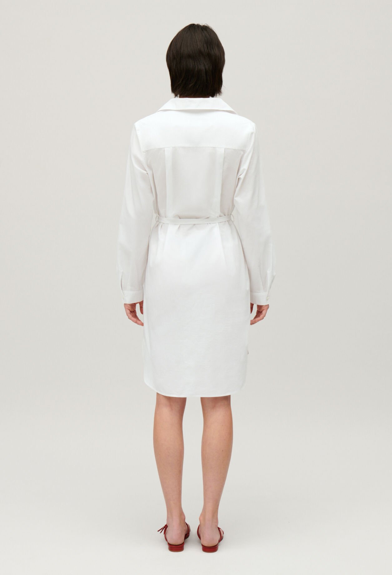 Robe courte col polo