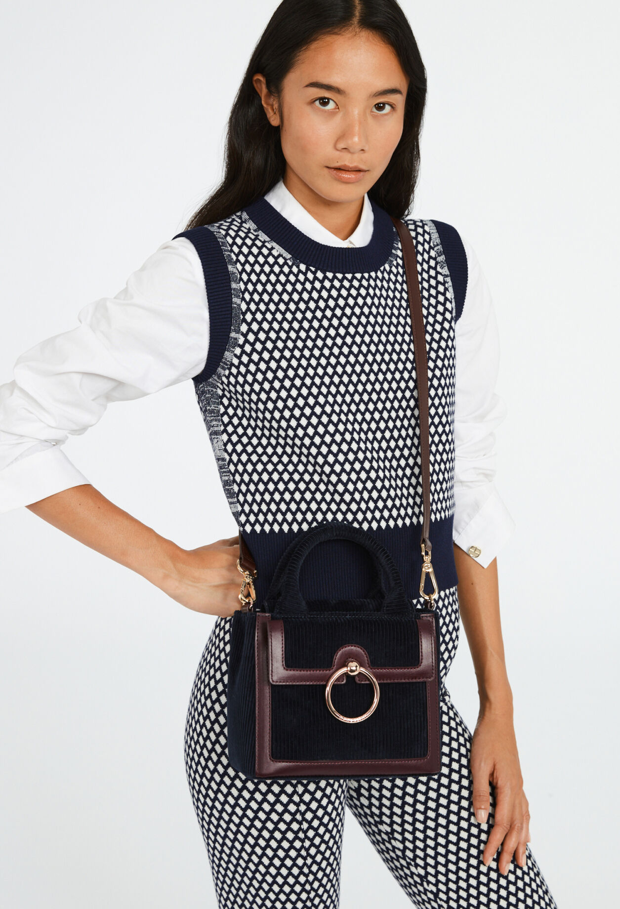 Sac Anouck mini velours