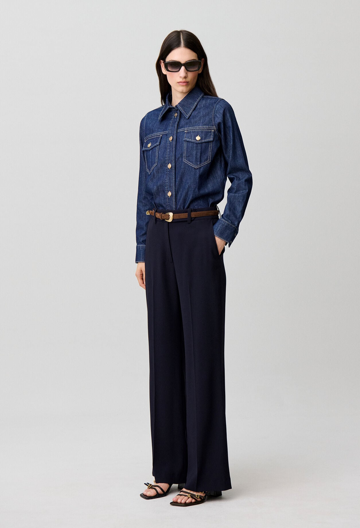 Pantalon droit de tailleur