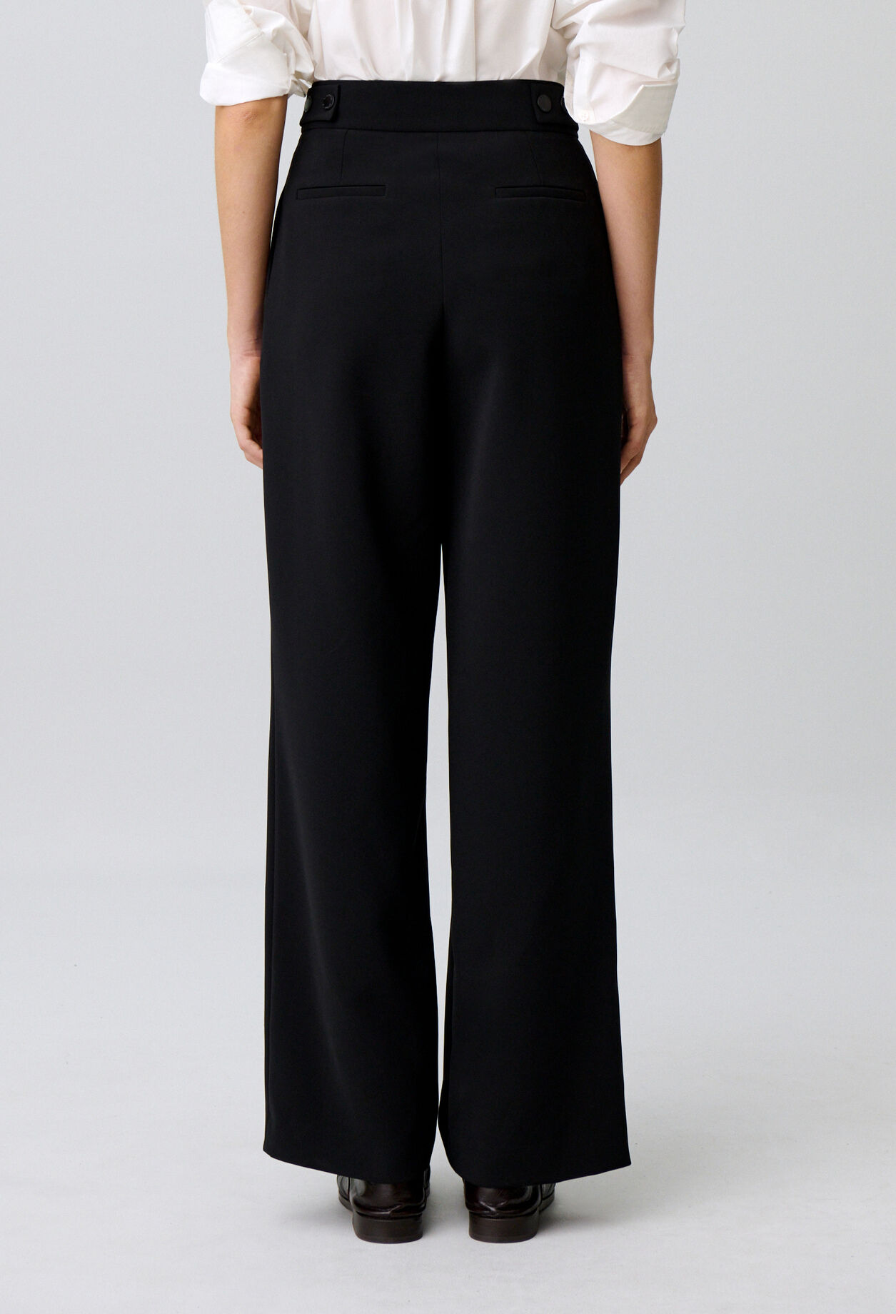 Pantalon tailoring jambes droites