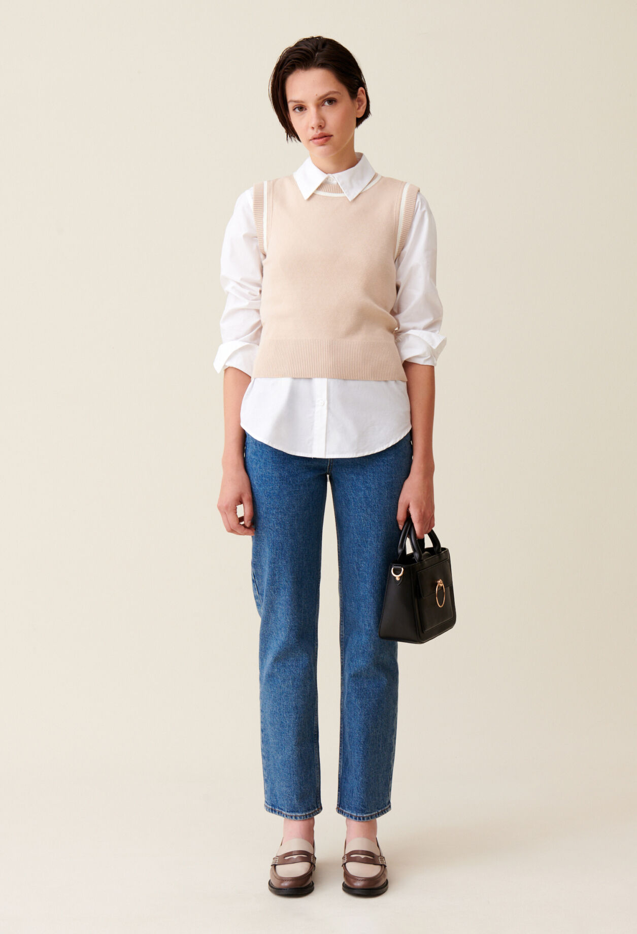 Peau lainée claudie pierlot top