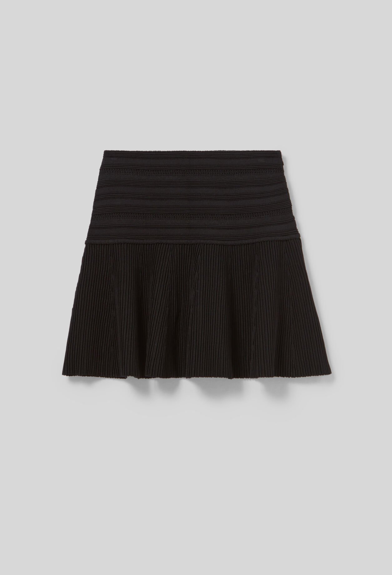 Jupe courte maille fine