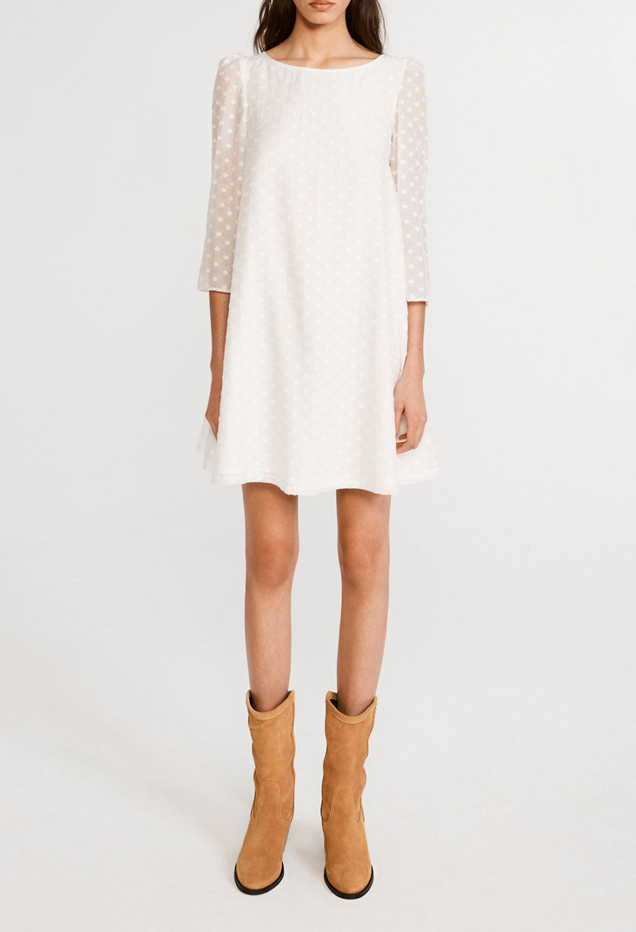 Robe rififi claudie pierlot fleurs deals