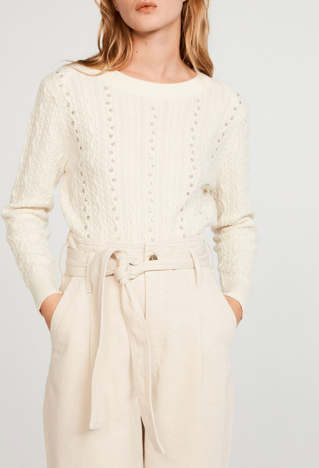 Pull à strass