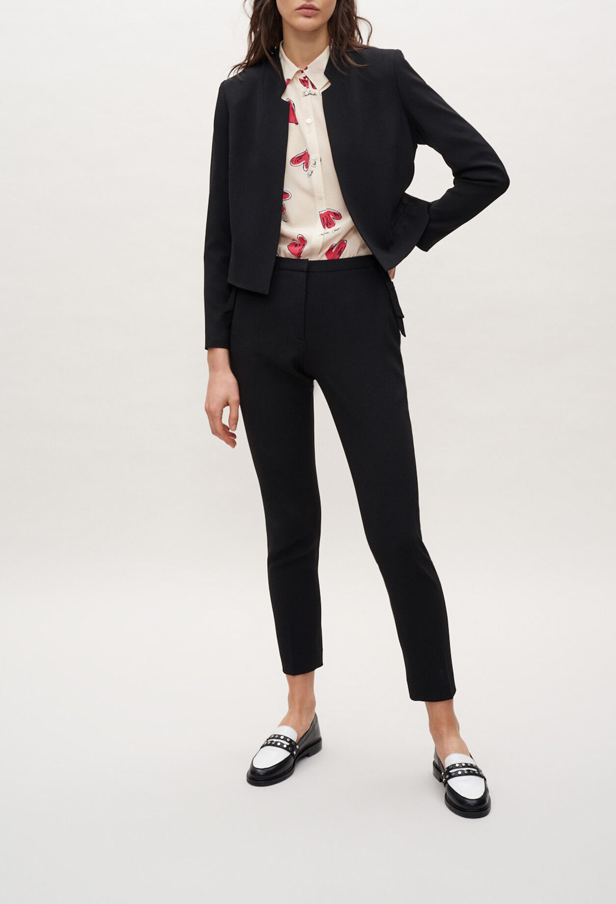 Veste de costume courte