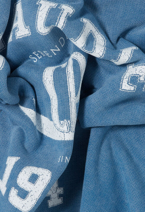 Sweatshirt coton délavé