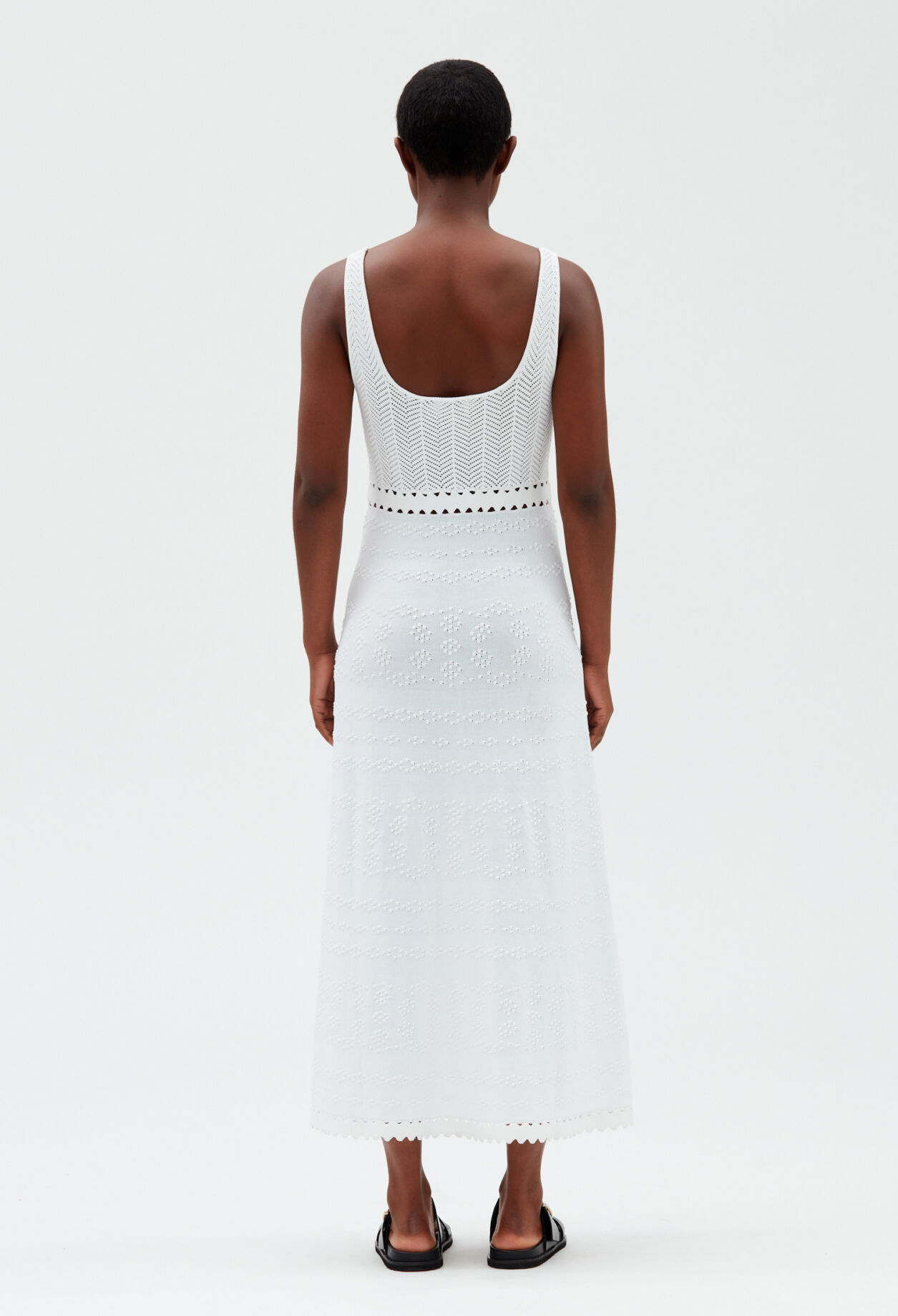 Robe midi maille