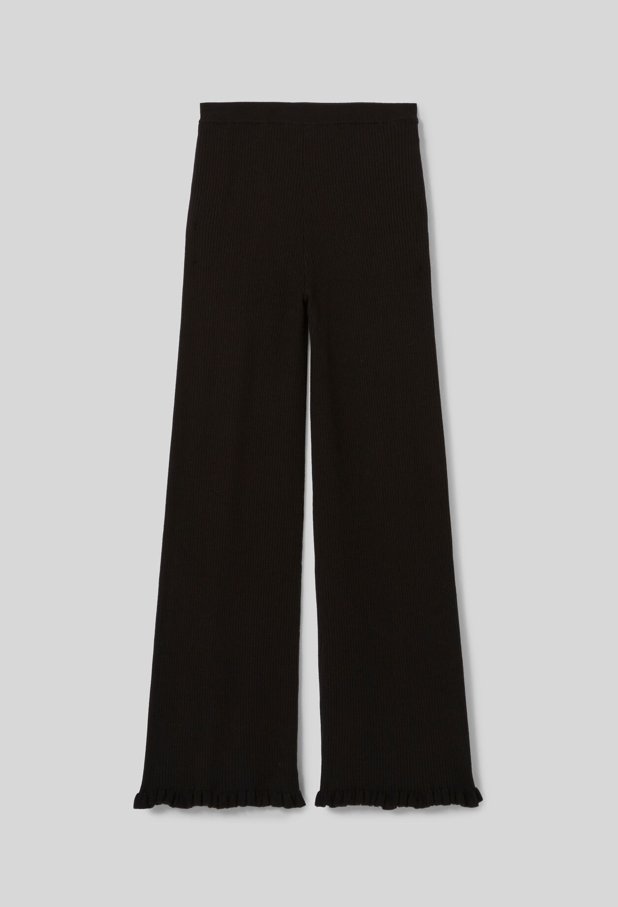 Pantalon flare maille