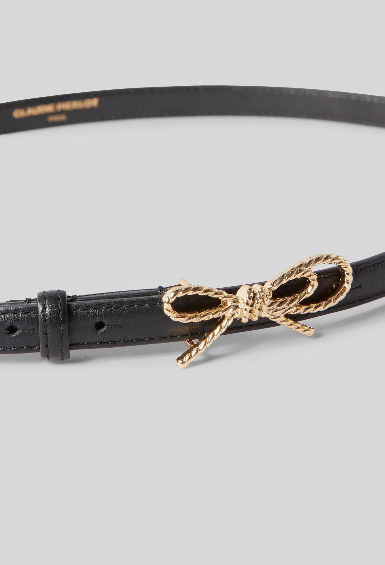Ceinture cuir nœud