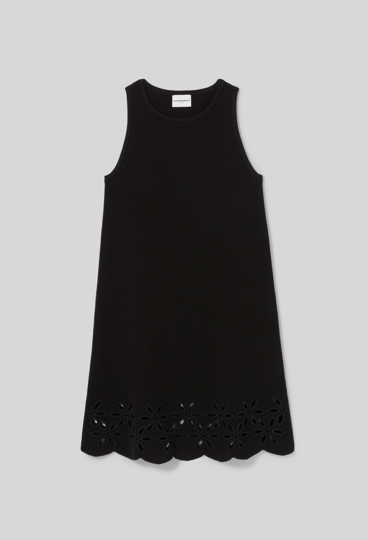Robe courte maille fine