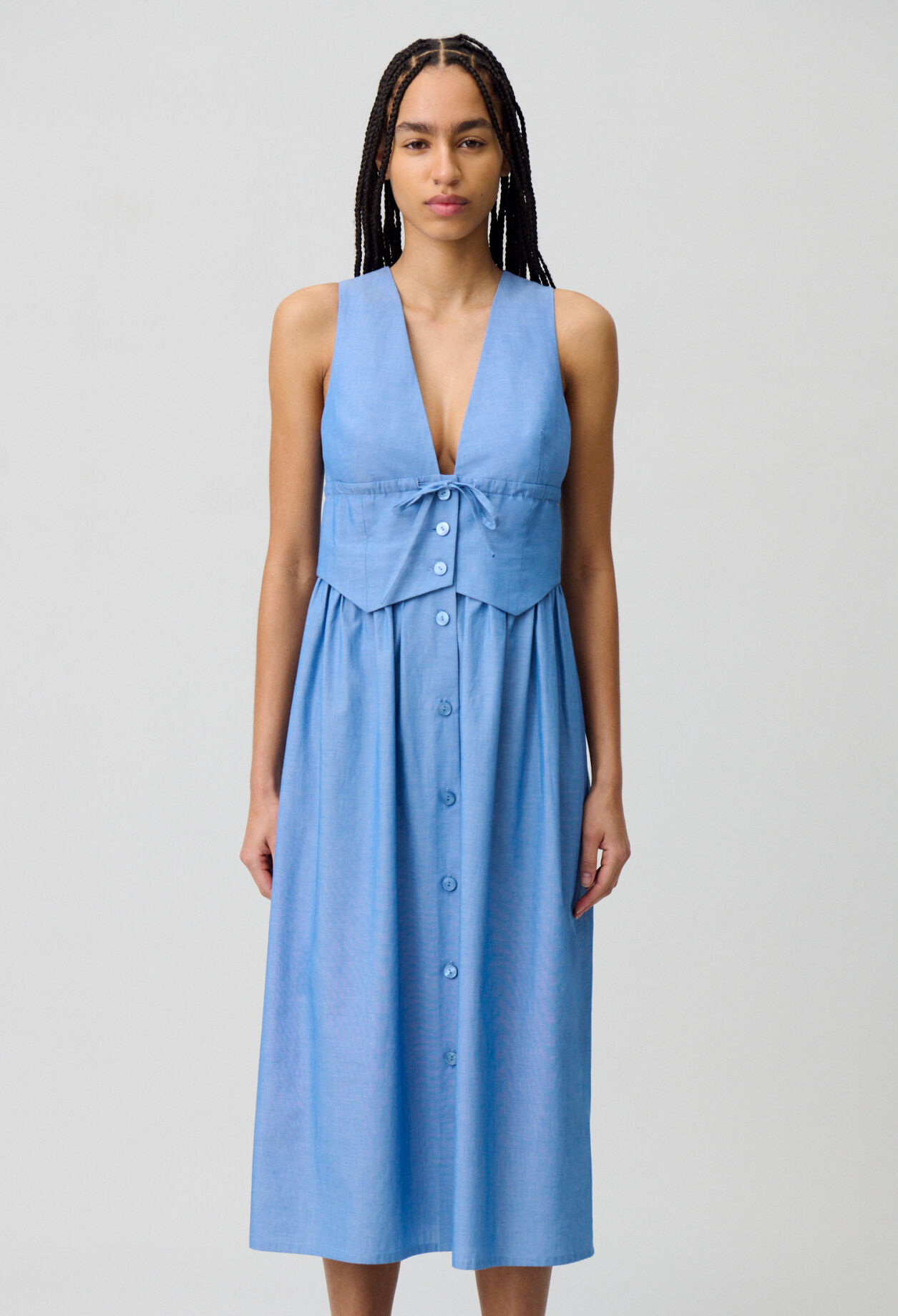 Robe veston longue