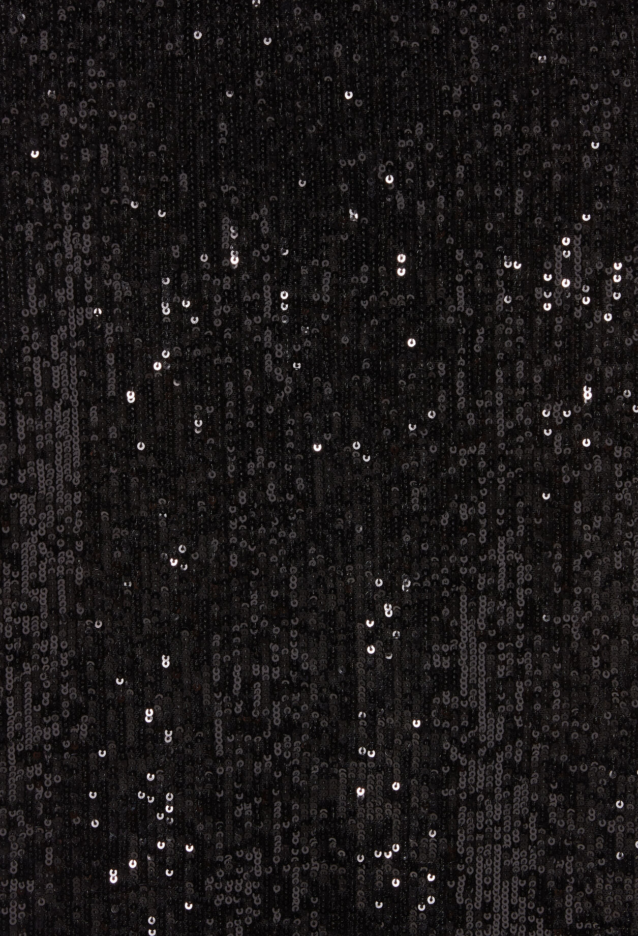 Pantalon droit à sequins noir