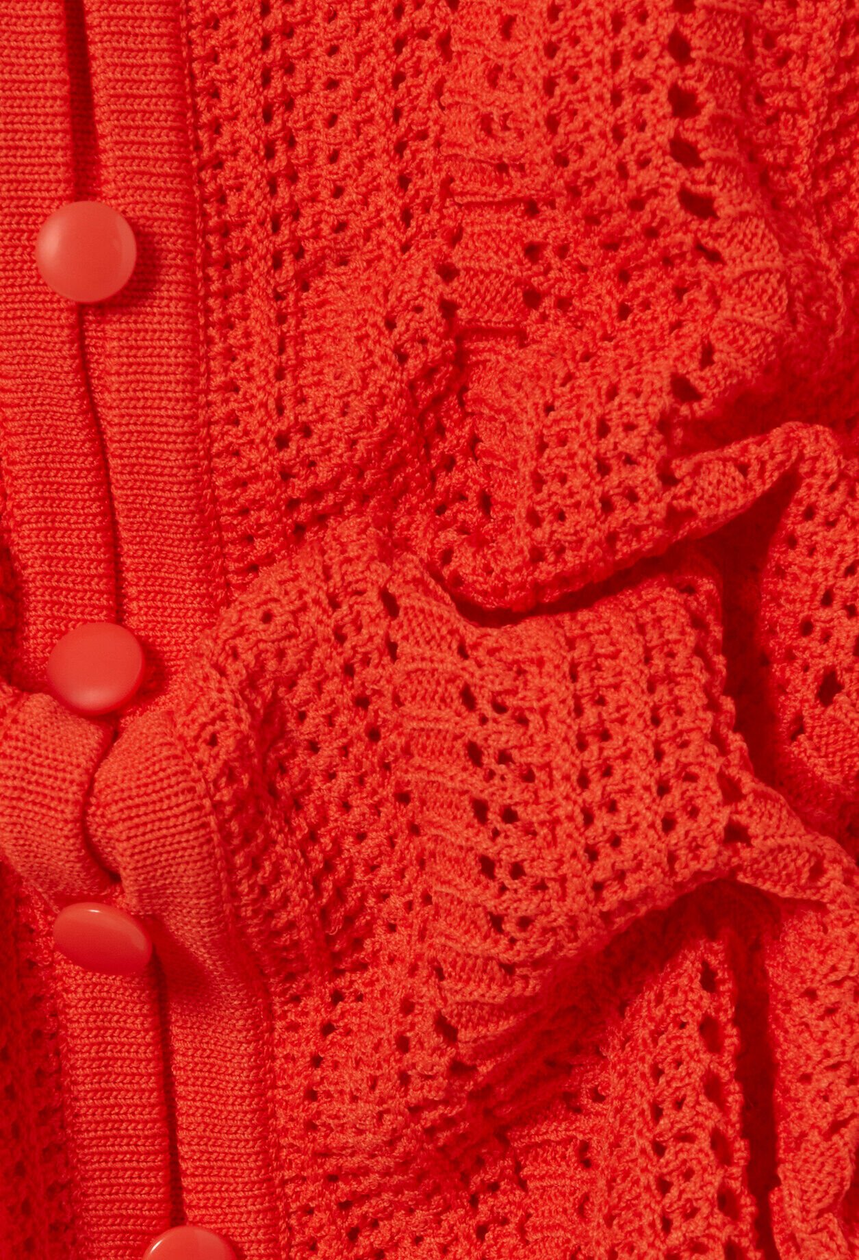 Top crochet manches courtes