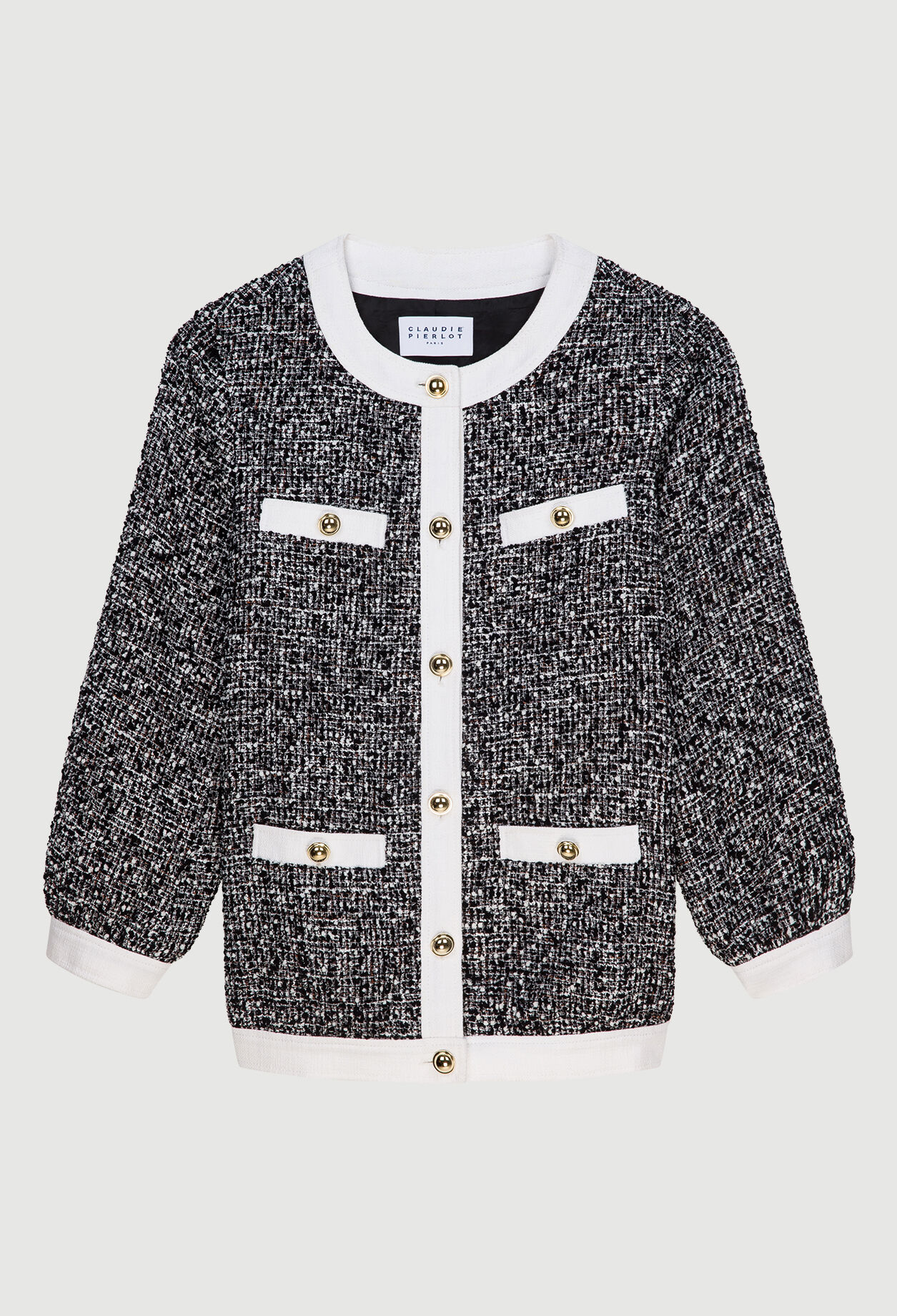 Blouson en tweed