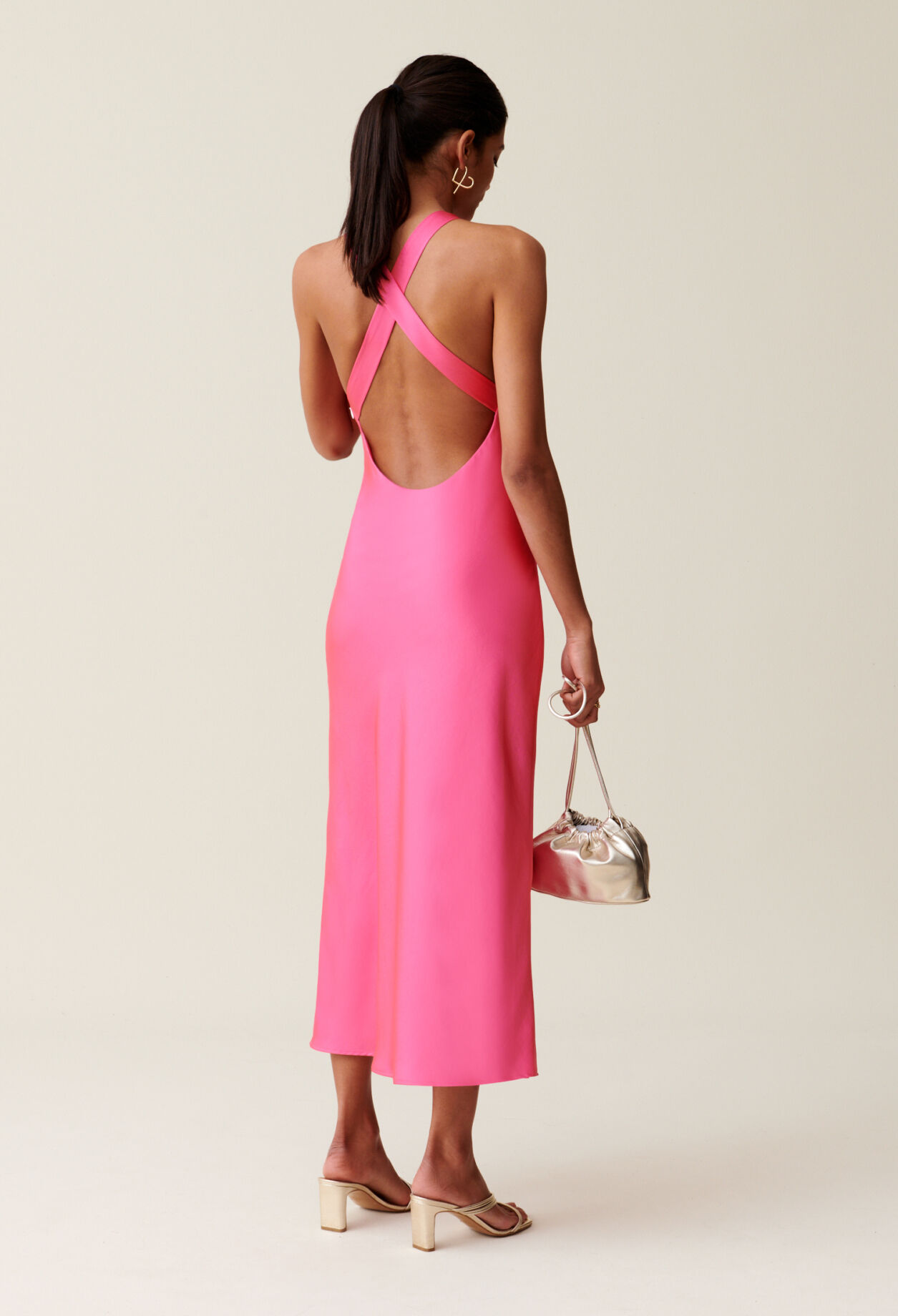 Claudie pierlot robe rose best sale