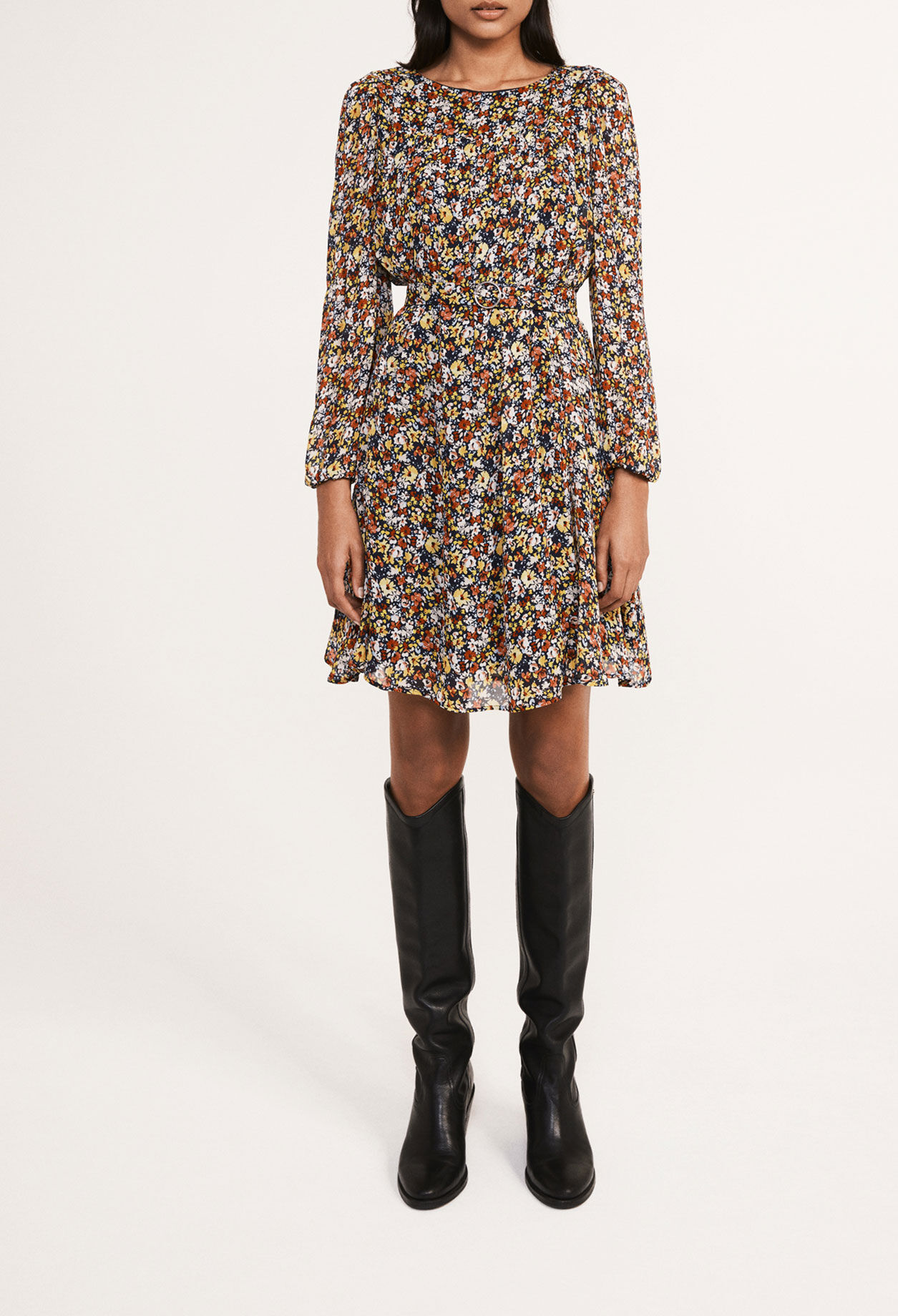 Claudie pierlot robe patineuse shop