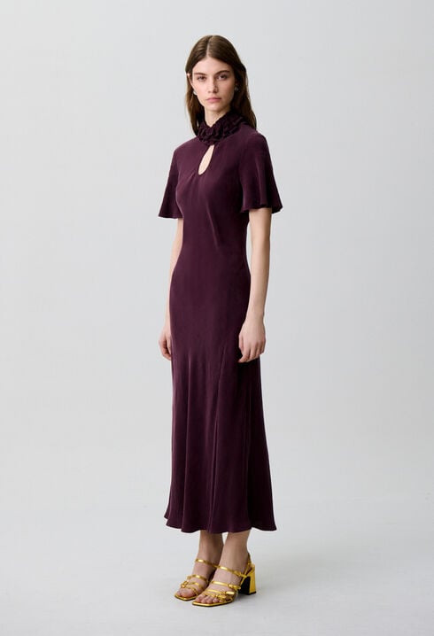 Robe fluide midi