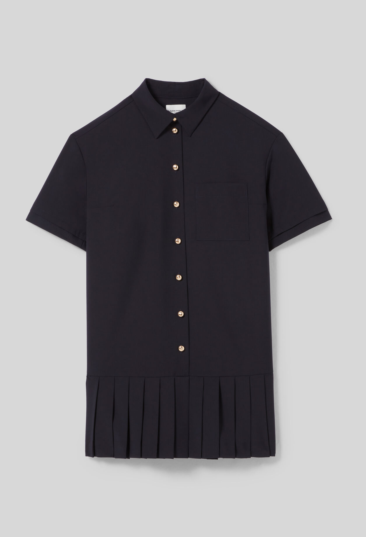 Robe courte chemise